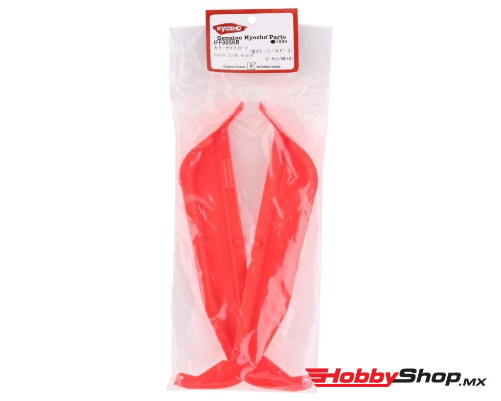 Kyosho - Protector Lateral De Color (F-Rojo / Mp10) En Existencia