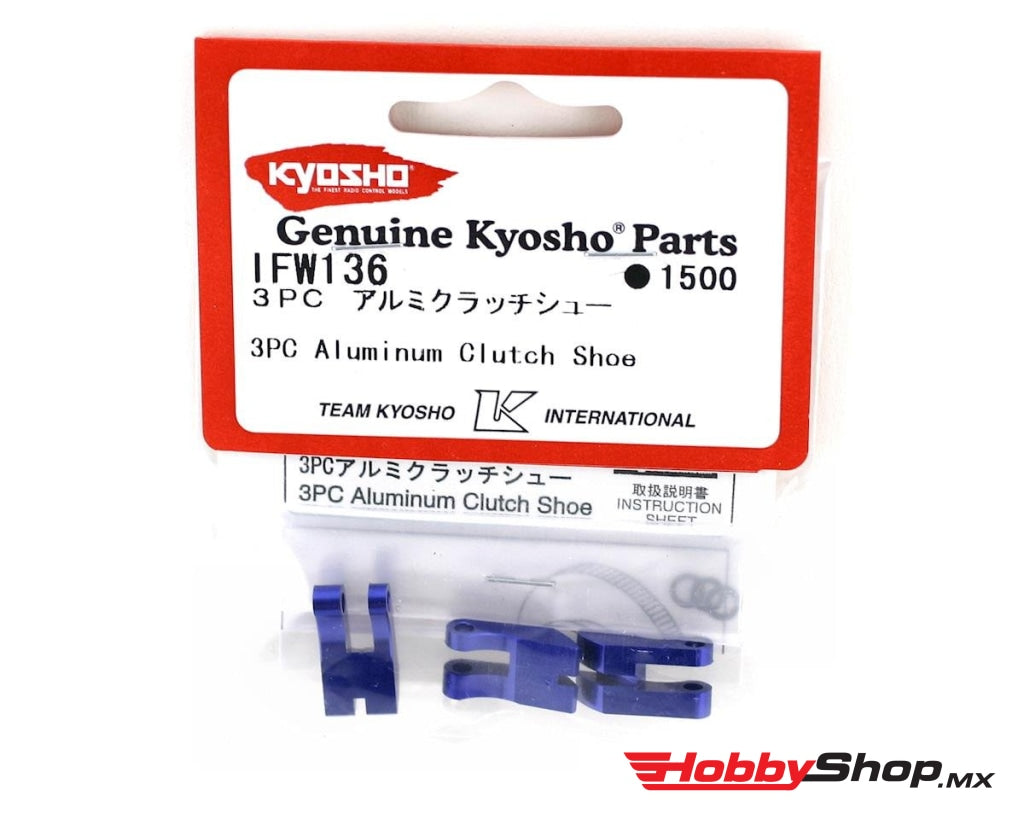 Kyosho - Zapatas De Embrague Aluminio (3 Piezas) En Existencia