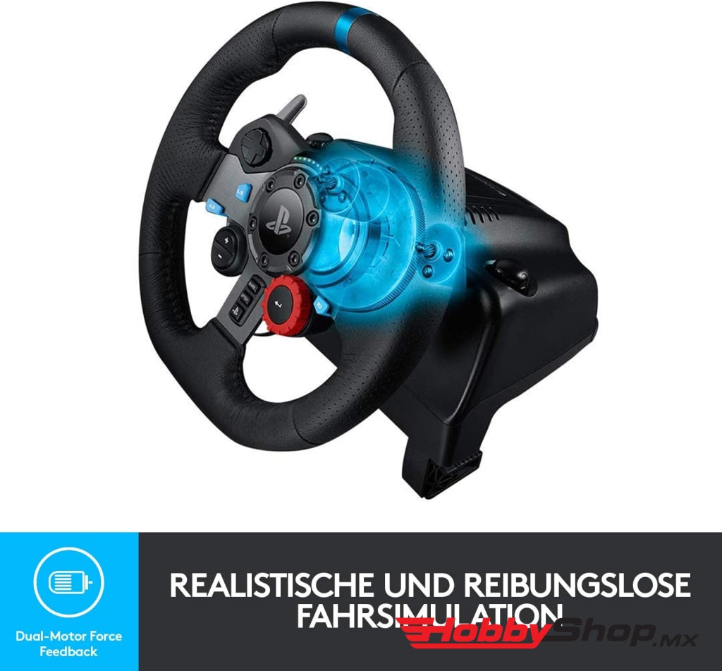 Logitech G29 Driving Force - Juego De Volante Y Pedales Sobrepedido