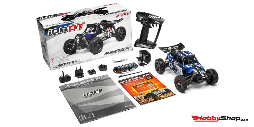 Maverick - Ion Dt 1/18 Rtr Electric Desert Truck En Existencia