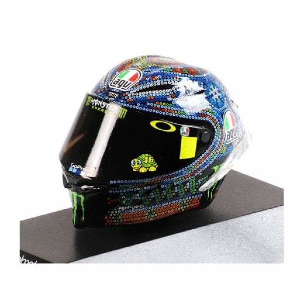 Minichamps - Agv Helmet Valentino Rossi Winter Test Sepang 27.01.2018 En Existencia