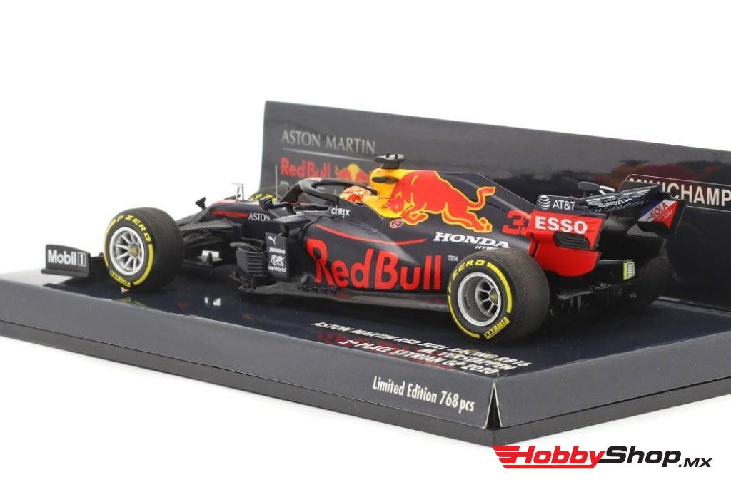 Minichamps - Aston Martin Red Bull Racing Rb16 #33 Max Verstappen 3Rd Styrian Gp F1 2020 En