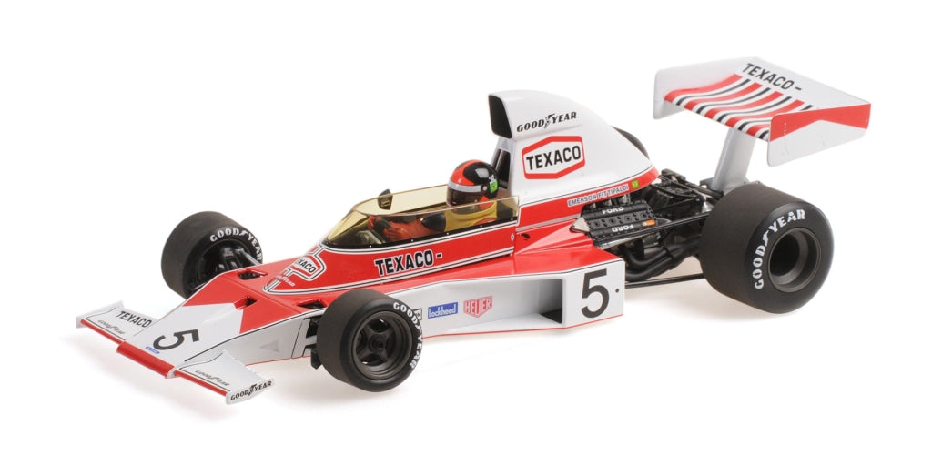 Minichamps - Mclaren Ford M23 Emerson Fittipaldi World Champion 1974 Escala 1:18 En Existencia