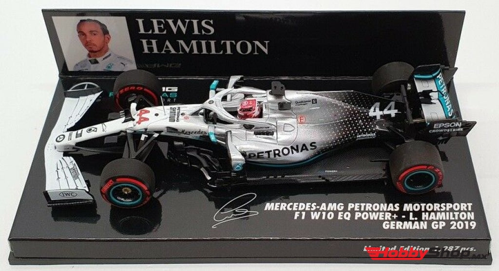 Minichamps - Mercedes-Amg Petronas Motorsport F1 W10 Eq Power+ Lewis Hamilton German Gp 2019 En