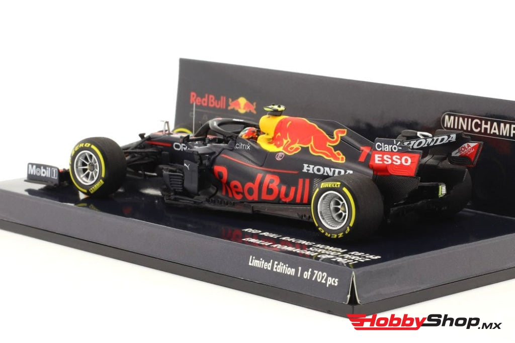 Minichamps - Red Bull Racing Honda Rb16B #11 Sergio Pérez Emilia Romagna Gp F1 2021 Escala 1:43 En