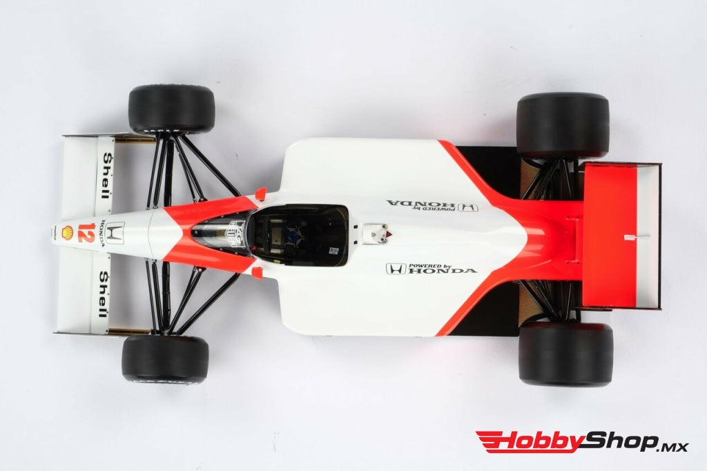 Premium Collectibles - Ayrton Senna Mclaren Mp4/4 #12 F1 Campeón Mundial 1988 1:24 En Existencia