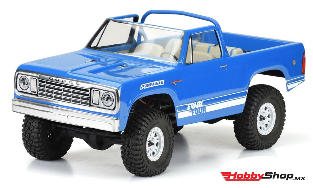 Proline Racing - 1977 Dodge Ramcharger Carrocería Transparente 12.3 (313Mm) Wheelbase Scale Crawlers