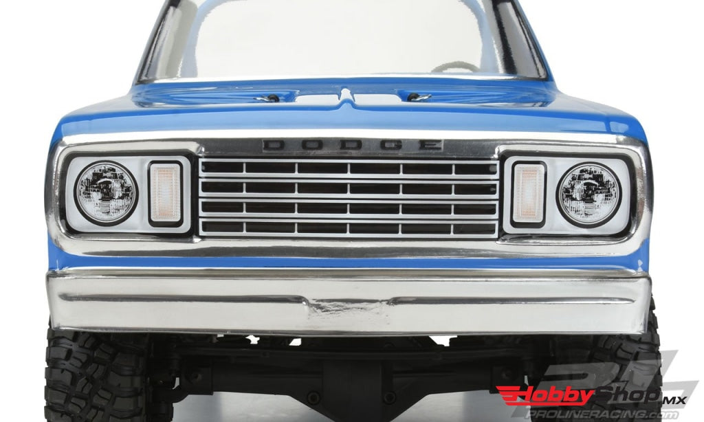 Proline Racing - 1977 Dodge Ramcharger Carrocería Transparente 12.3 (313Mm) Wheelbase Scale Crawlers