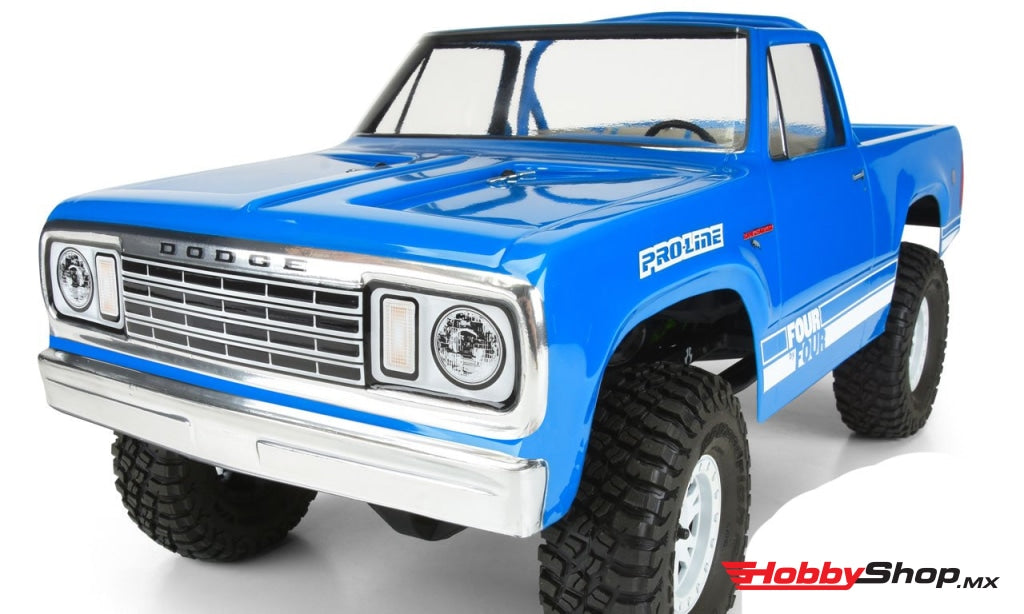 Proline Racing - 1977 Dodge Ramcharger Carrocería Transparente 12.3 (313Mm) Wheelbase Scale Crawlers