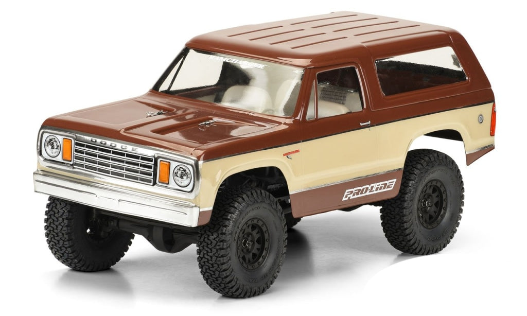 Proline Racing - 1977 Dodge Ramcharger Carrocería Transparente 12.3 (313Mm) Wheelbase Scale Crawlers