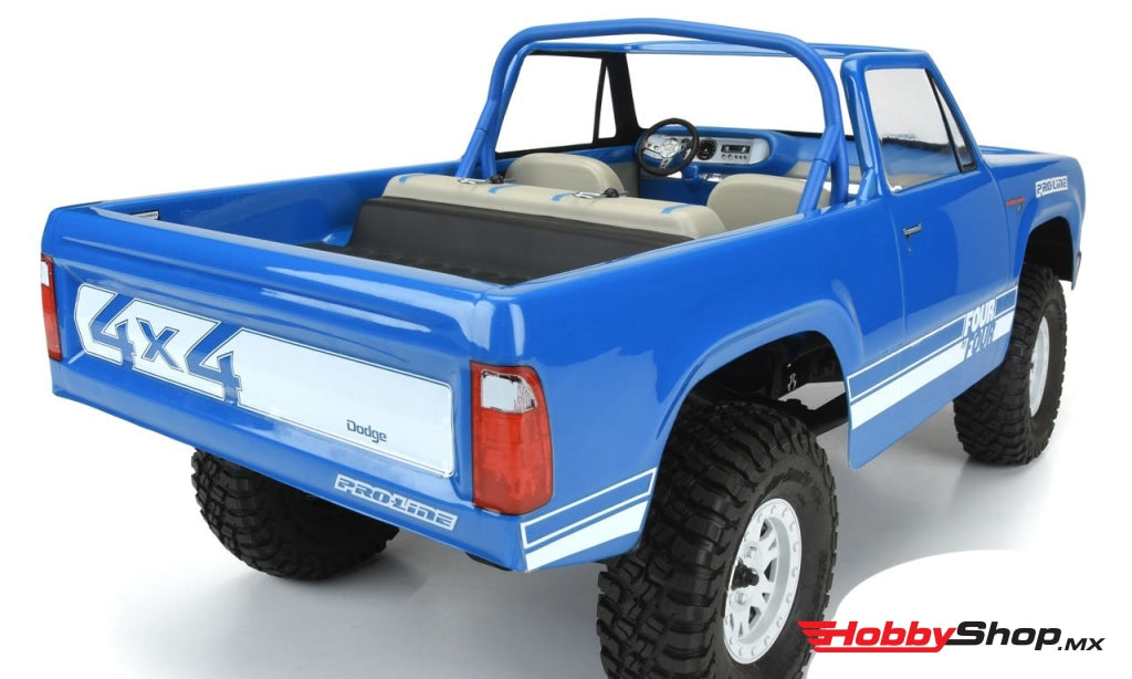 Proline Racing - 1977 Dodge Ramcharger Carrocería Transparente 12.3 (313Mm) Wheelbase Scale Crawlers