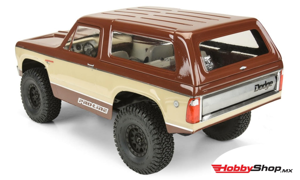 Proline Racing - 1977 Dodge Ramcharger Carrocería Transparente 12.3 (313Mm) Wheelbase Scale Crawlers