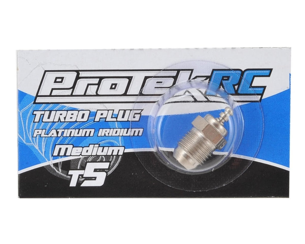 Protek Rc - Bujía De Incandescencia Turbo Mediana T5 (Motores .12 Y .21) En Existencia