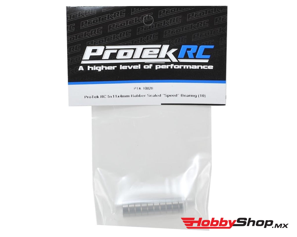 Protek Rc - Cojinetes De Embrague Velocidad Sellados Con Goma 5X11X4 Mm (10 Piezas) En Existencia