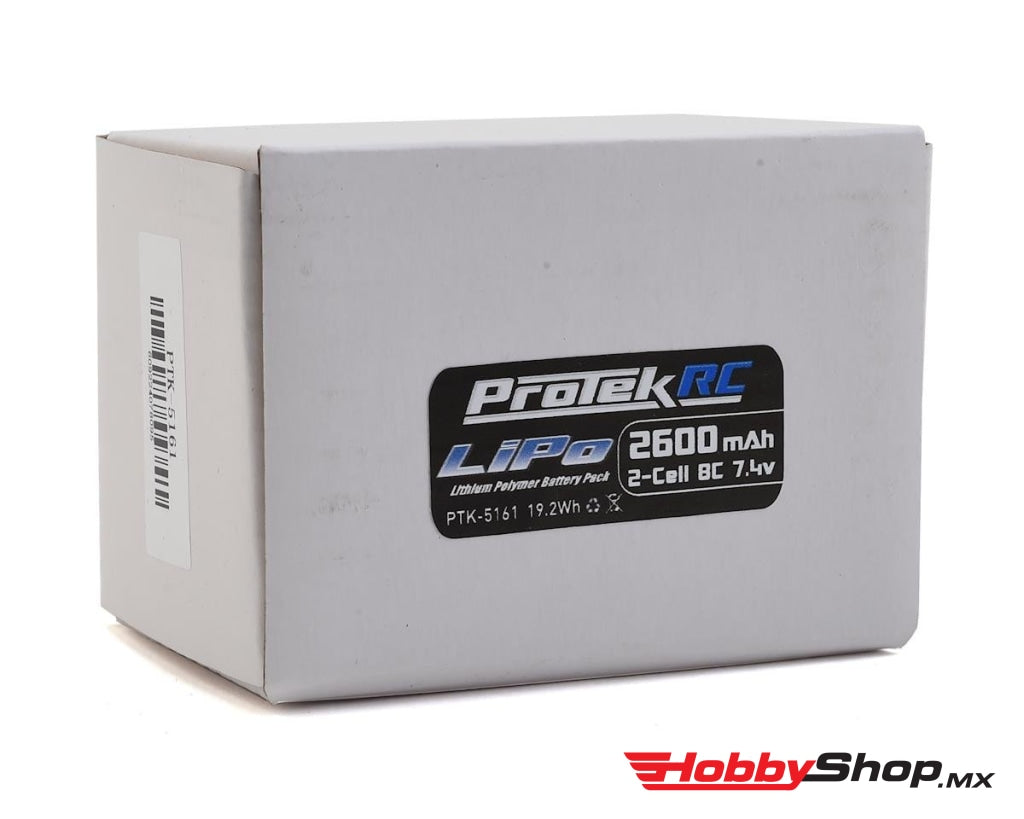 Protek Rc - Paquete De Batería Del Receptor Hump Poli-R / C (7.4V 2600Mah) (Con Enchufe