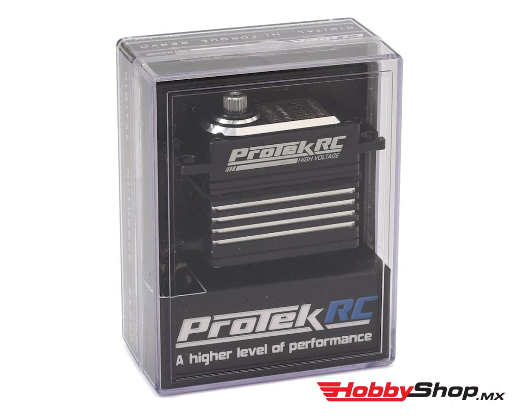 Protek Rc - Servo Del Engranaje Metal Alto Esfuerzo De Torsión 155T Digital Voltaje Caja Metálica En
