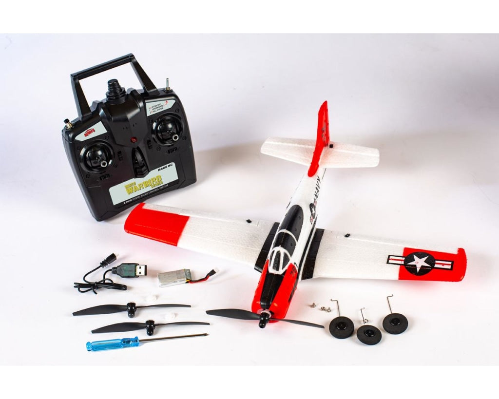 Rage R/c - T-28 Trojan Micro Rtf Airplane W/pass En Existencia