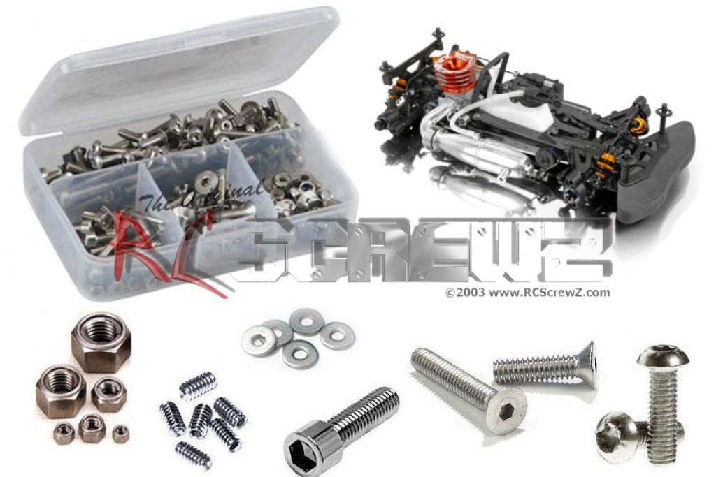 Set De Tornillos Para Xray Nt1 Nitro (2014) Stainless Steel Screw Kit