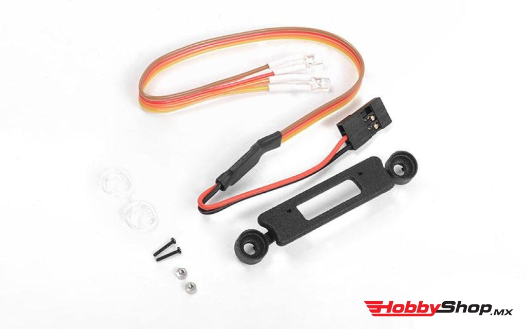 Cchand - Inserto De Faro La Serie Micro Con Sistema Iluminación Led Para Axial Scx24 1/24 Jeep