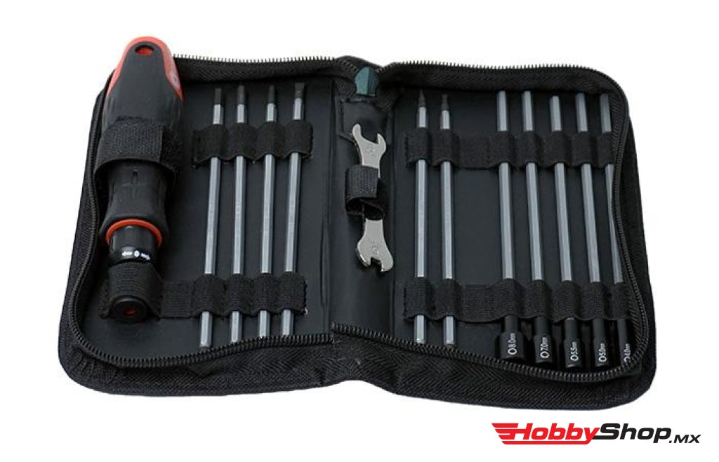 Set De Herramientas 19 Piezas Para Traxxas Hpi Tamiya Kyosho Y Otros. En Existencia