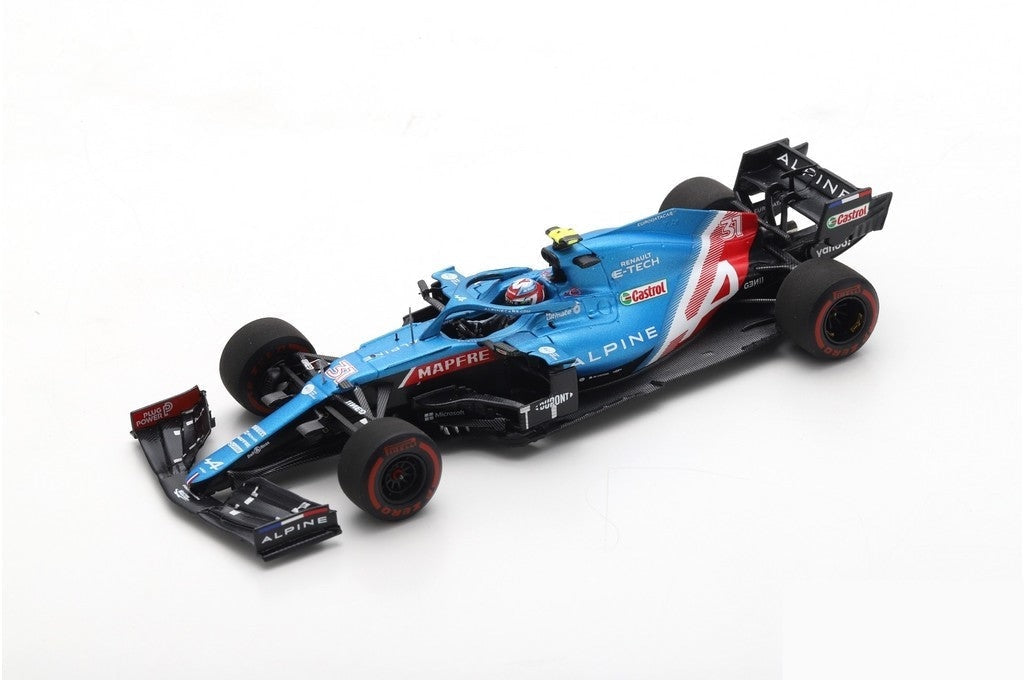 Spark - Renault F1 A521 E-Tech 20B Team Alpine #31 Bahrain Gp 2021 Esteban Ocon Escala 1:43 En