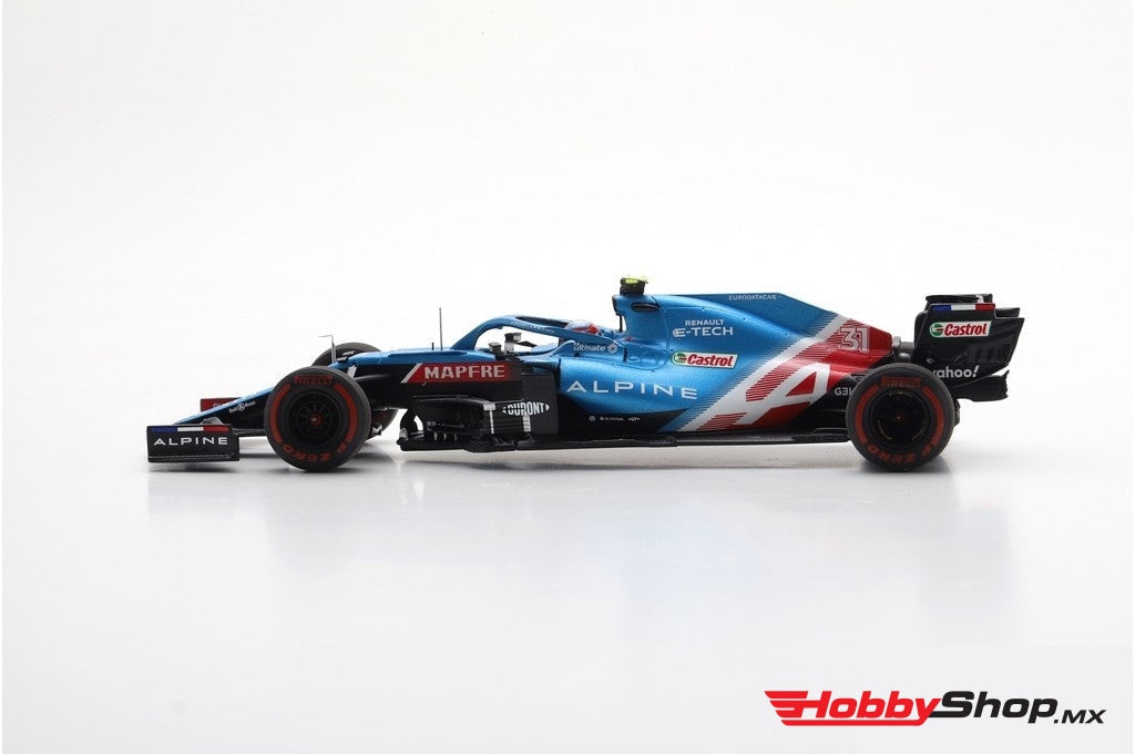 Spark - Renault F1 A521 E-Tech 20B Team Alpine #31 Bahrain Gp 2021 Esteban Ocon Escala 1:43 En