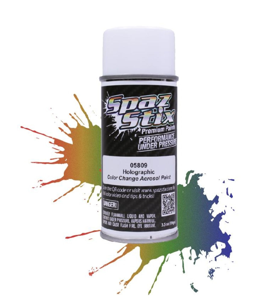 Spaz Stix Color Change Aerosol Paint Holographic 3 5oz spaz-stix-color-change-aerosol-paint-holographic-3-5oz