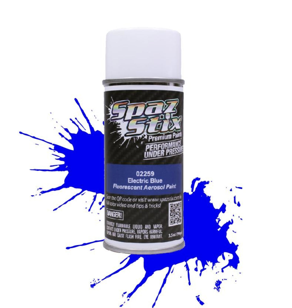 Electric Blue Fluorescent Aerosol Paint 3.5Oz Szx02259 En Existencia