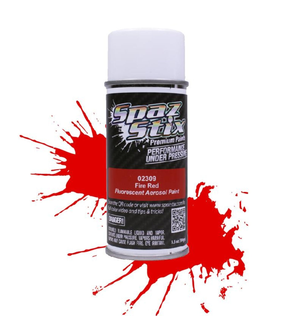 Fire Red Fluorescent Aerosol Paint 3.5Oz Szx02309 En Existencia