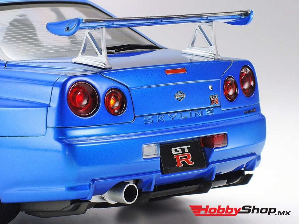 Tamiya - 1/24 Nissan Skyline Gt-R (R34) V.spec Ii Plastic Model Kit En Existencia