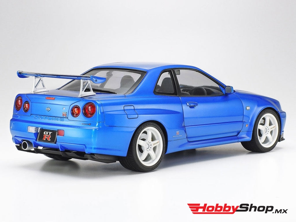 Tamiya - 1/24 Nissan Skyline Gt-R (R34) V.spec Ii Plastic Model Kit En Existencia
