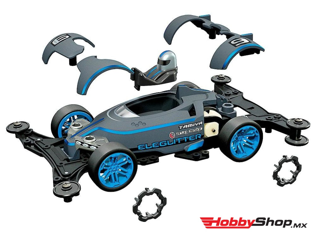 Tamiya - 1/32 Jr Mini 4Wd Eleglitter Kit W/ Vz Chassis En Existencia