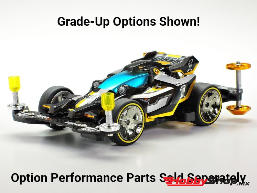 Tamiya - 1/32 Jr Racing Mini 4Wd Rise Emperor Black Sp. Limited Ma Chassis En Existencia