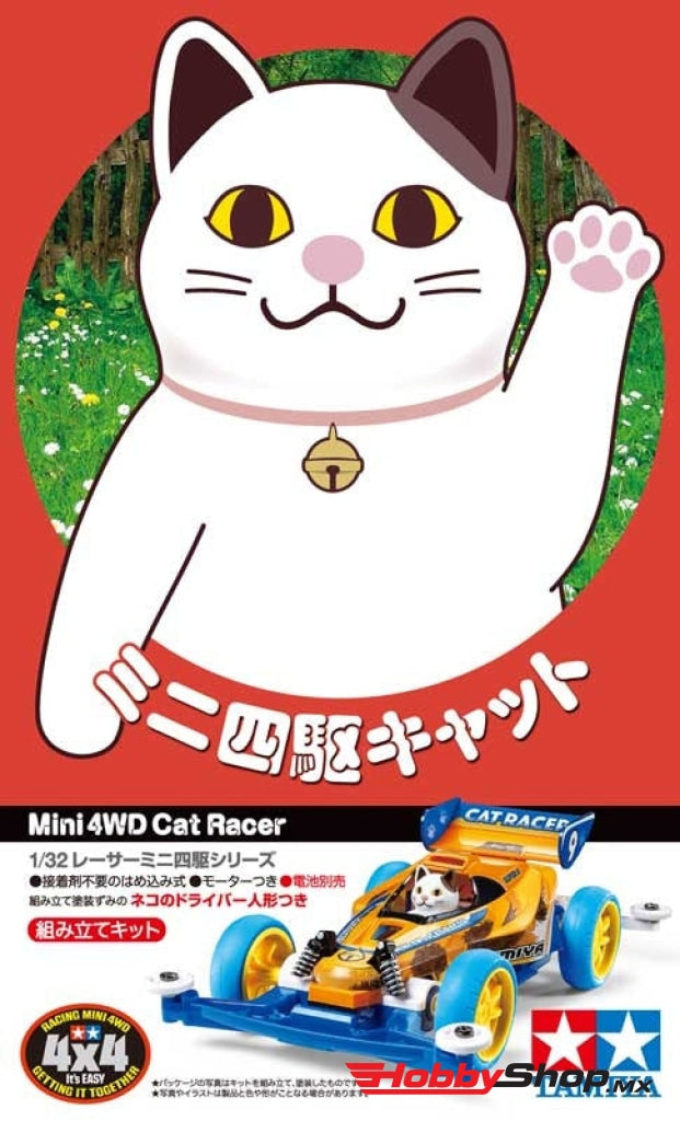 Tamiya - 1/32 Jr Racing Mini Cat Racer Kit En Existencia