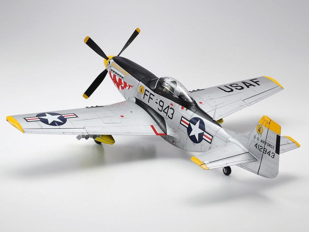 Tamiya - 1/32 North American F-51D Mustang Korean War Plastic Modek Kit En Existencia