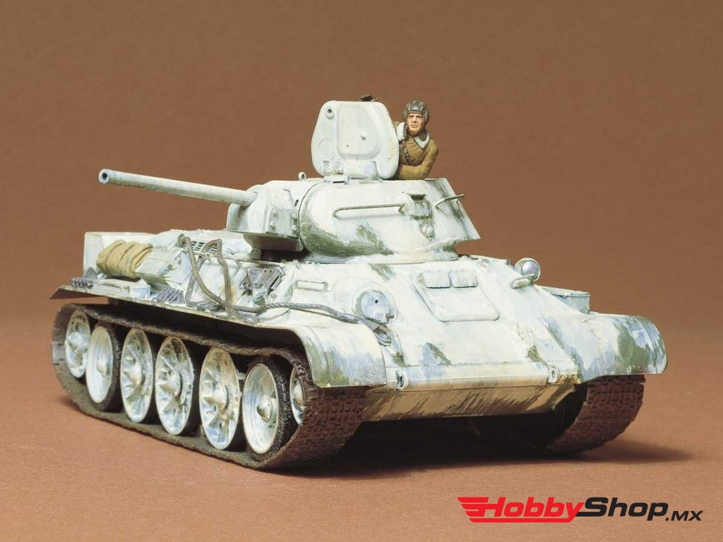 Tamiya - 1/35 Russian Tank T34/76 1942 Production Plastic Model Kit En Existencia
