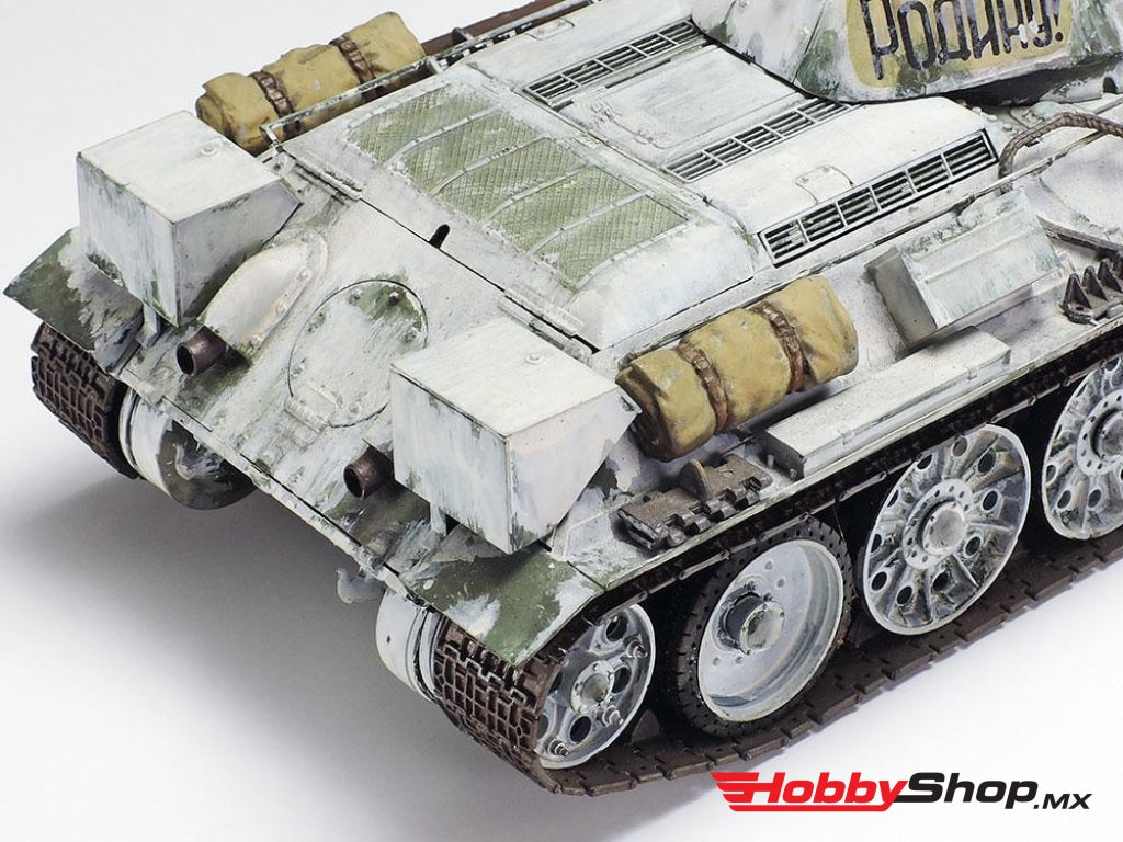 Tamiya - 1/35 Russian Tank T34/76 1942 Production Plastic Model Kit En Existencia