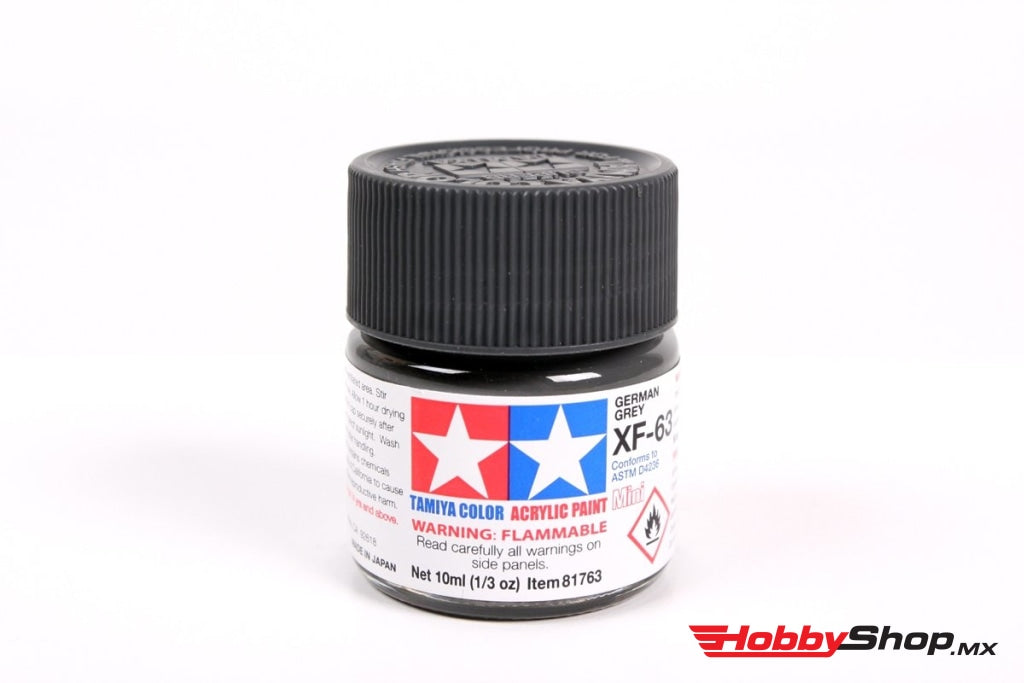 Tamiya - Acrylic Mini Xf-63 German Grey Paint 10Ml Bottle En Existencia