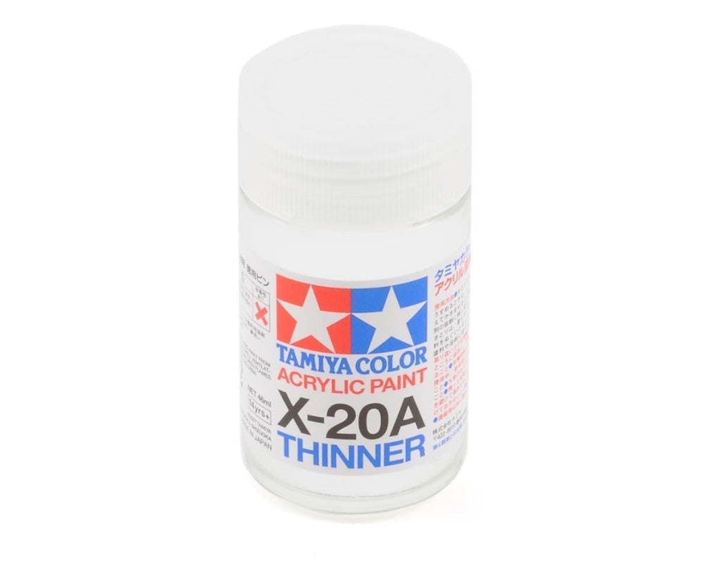 Tamiya - Acrylic/poly Paint Thinner X-20A 46Ml En Existencia