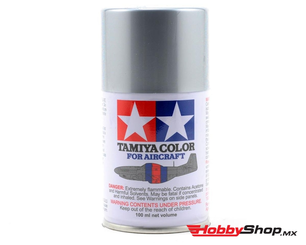Tamiya - As-12 Bare Metal Silver Spray Paint 100Ml Aerosol Can En Existencia
