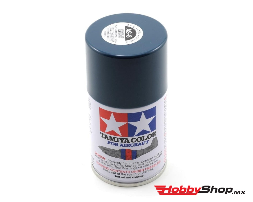 Tamiya - As-8 Navy Blue (Us Navy) Spray Paint 100Ml Aerosol Can En Existencia