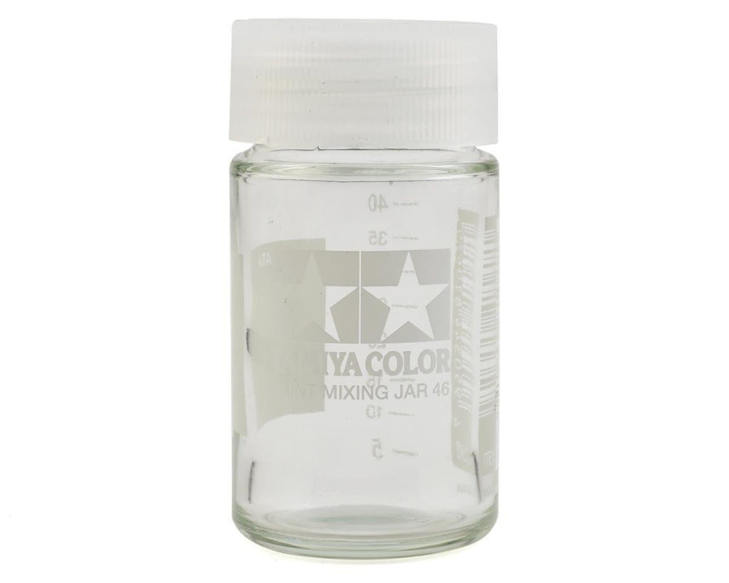 Tamiya - Frasco Para Mezclar Pintura 46Ml Con Medidas En Incrementos De 5Ml Impresas El Lateral En