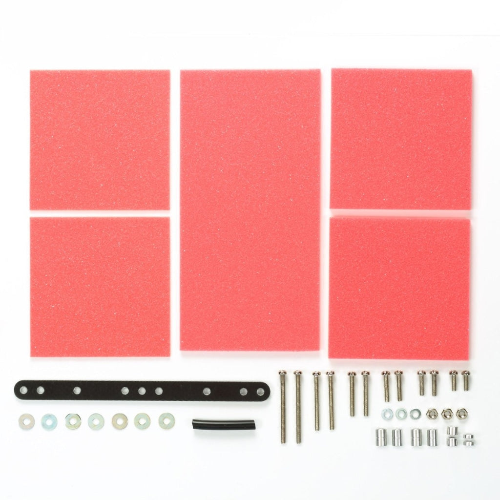 Tamiya - Jr Brake Sponge Set 1/2/3Mm Red En Existencia