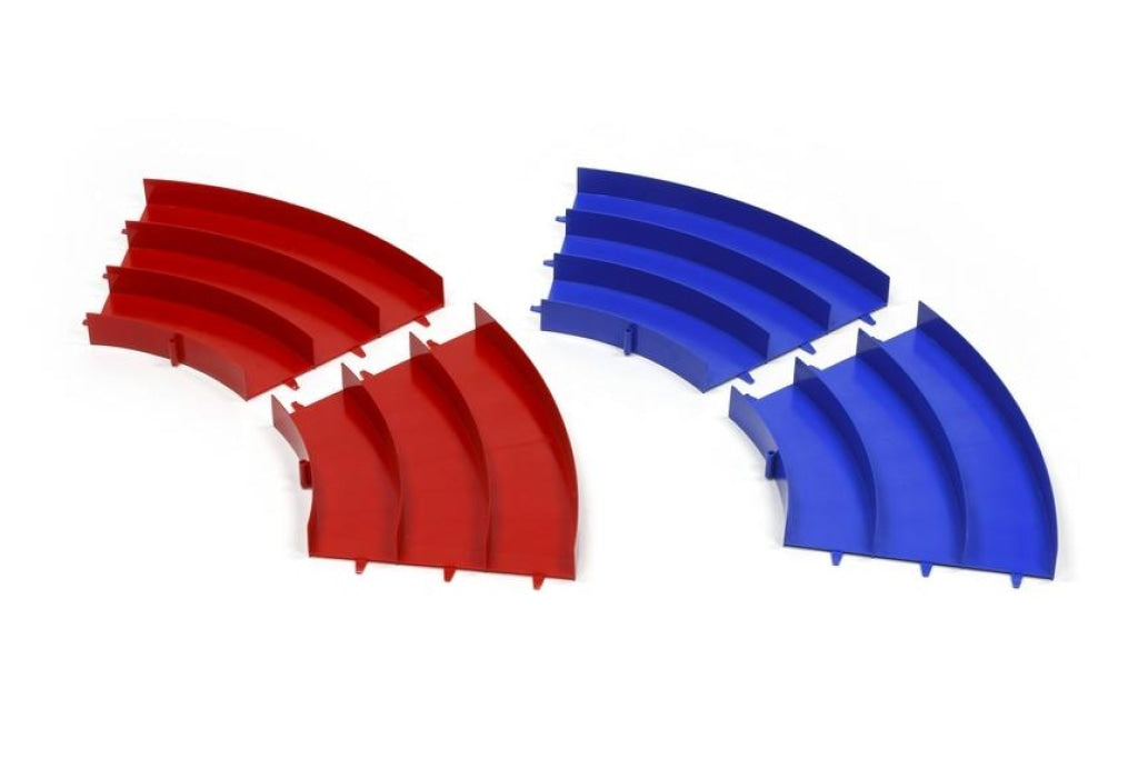 Tamiya - Jr Circuit Curve Section Japan Cup Blue/red (2 Piezas De Cada Color) Sobrepedido