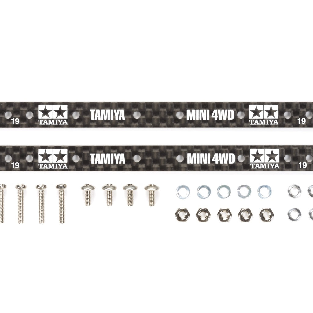 Tamiya - Jr Hg Carbon Reinforcing Plate For 13/19Mm Roller En Existencia