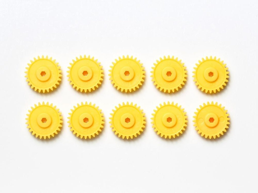 Tamiya - Jr Mini 4Wd G-18 Gear Yellow (10Pcs) Sobrepedido