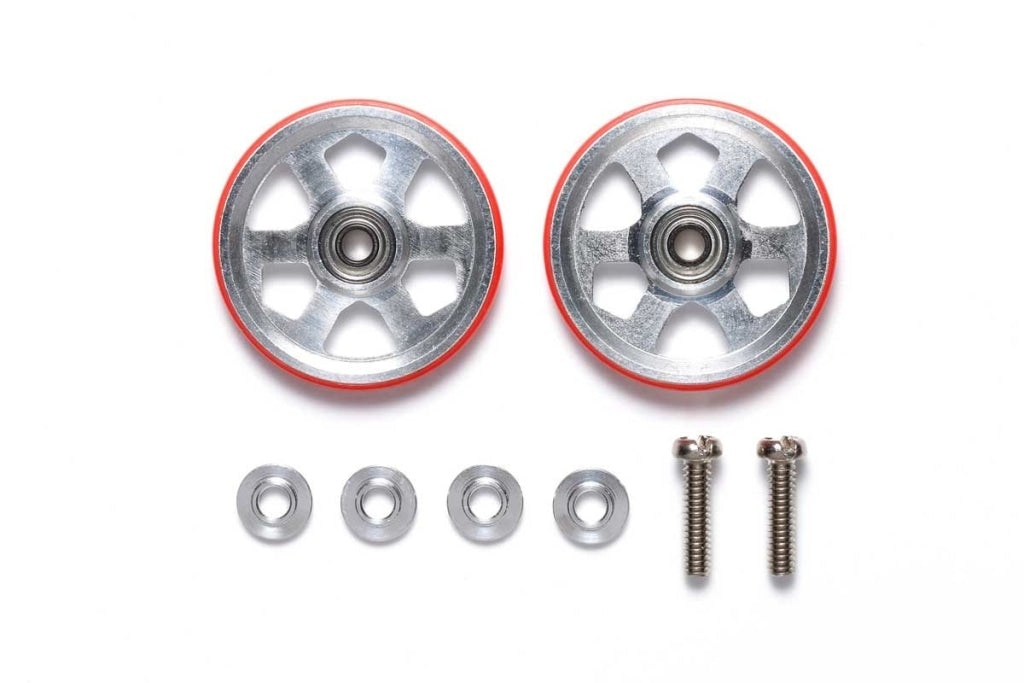 Tamiya - Jr Mini Aluminum Ball-Race Rollers En Existencia