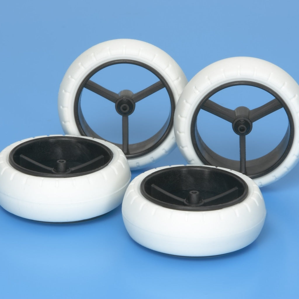 Tamiya - Jr Narrow Large Diameter Wheels En Existencia