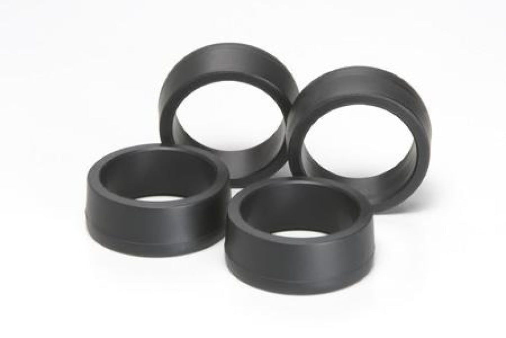 Tamiya - Jr Offset Tread Tires Low Profile Black (4Pcs) En Existencia
