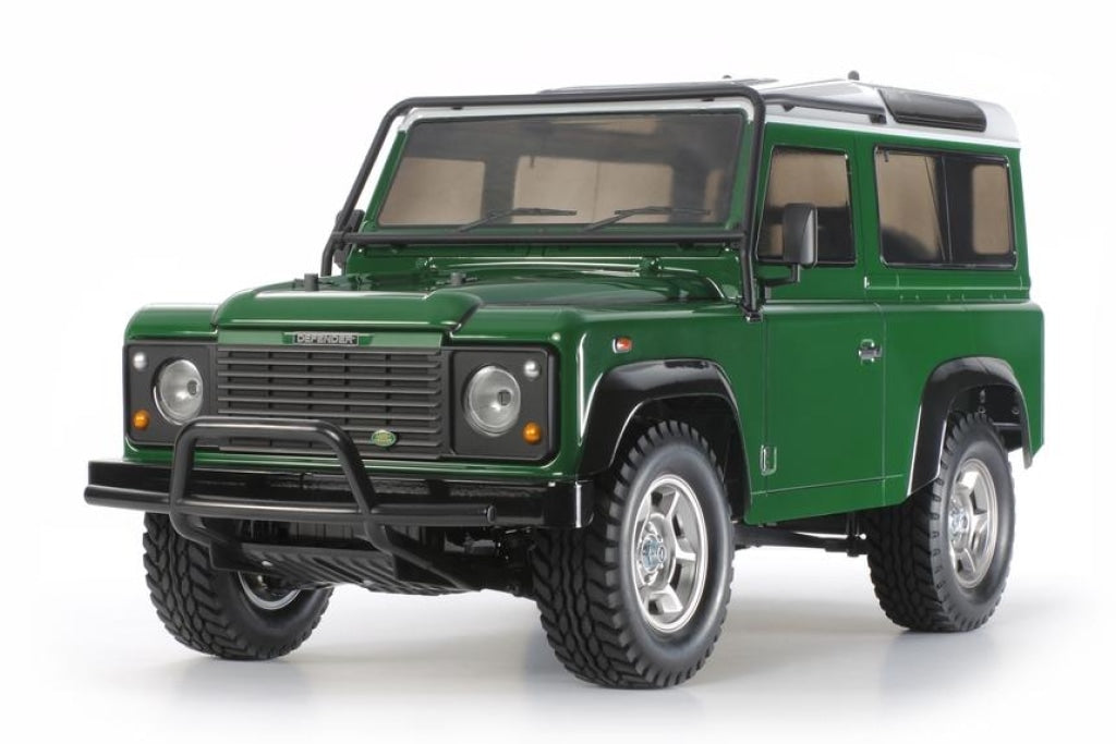 Tamiya - Land Rover Defender 90 4Wd Assembly Kit 1/10 Scale On Cc-01 Chassis En Existencia